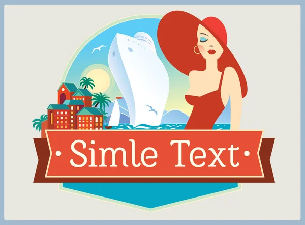 kız ve deniz kıyısında