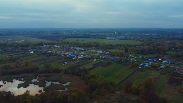 Чаплігін Росія Вересня 2021 Року Село Юсово Ліпецька Область Політ — стокове відео