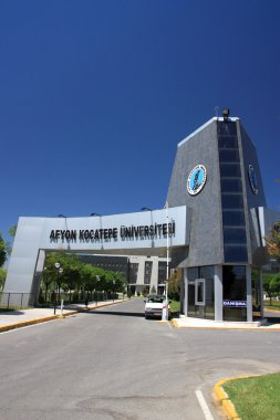 giriş, afyon kocatepe Üniversitesi, afyonkarahisar, Türkiye -