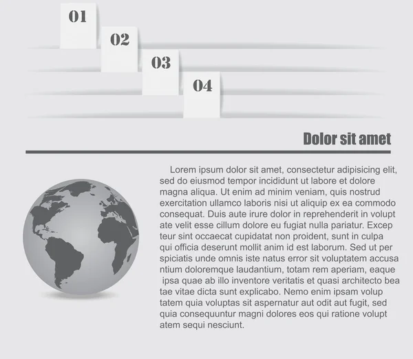 Infographic ontwerpelementen — Stockvector