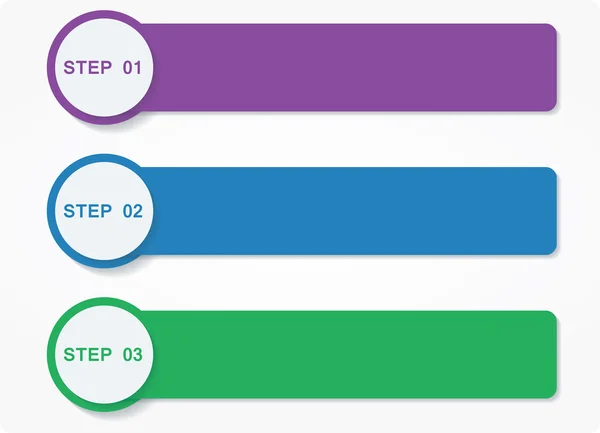 Drie bladwijzers — Stockvector