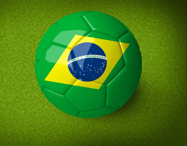 Concept for Brazil 2014 world football cup. — Stock Photo, Image