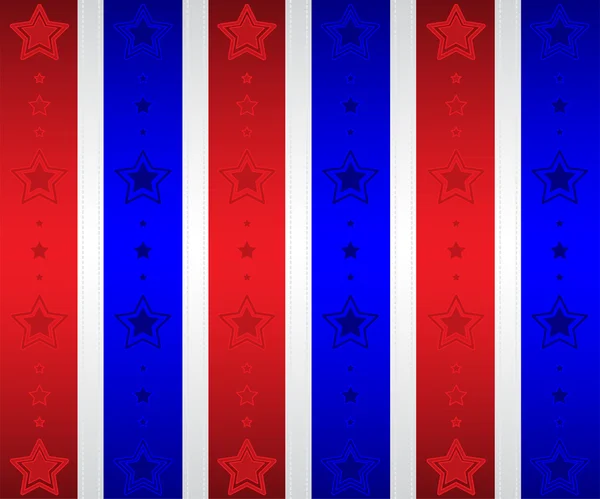 Patriotic Stars Fondo de pantalla — Vector de stock