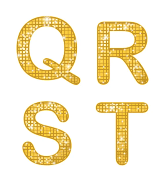 QRST brilhante — Vetor de Stock