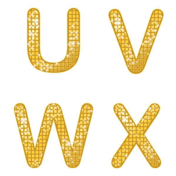 Glittering UVWX