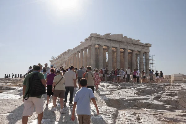 Antiikin rauniot Akropolis — kuvapankkivalokuva