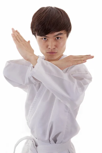 Asian martial art fighter — Stock Photo, Image