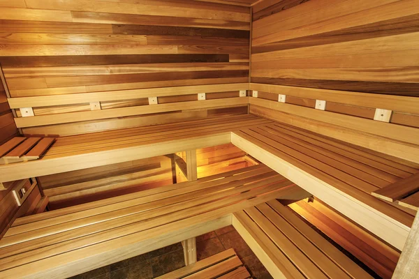 Sauna interior — Stock Photo, Image