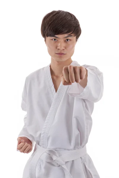 Martial arts vechter — Stockfoto