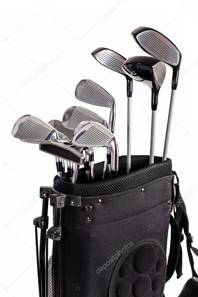 set of golf clubs