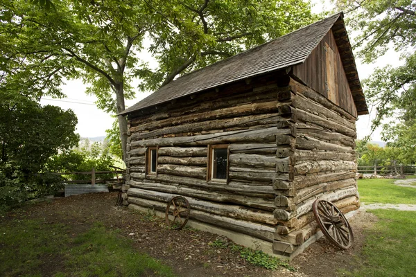 Oldtimer-Blockhaus — Stockfoto