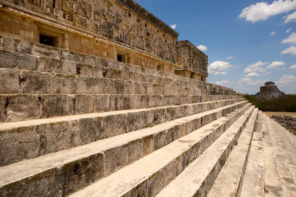 Palacio de gobernadores en Uxmal — Foto de Stock