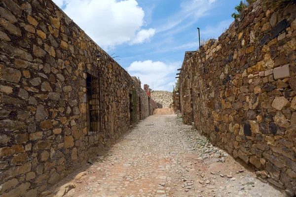 Paysage de rue Real de Catorce — Photo