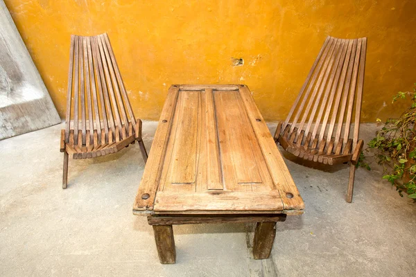 Reclaimed material furniture — Stock Photo, Image