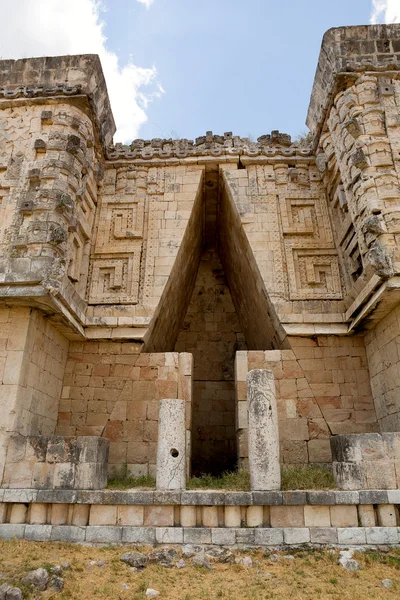 Détail architectural maya — Photo