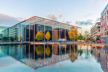 Danimarka 'nın başkenti Kopenhag' da bulunan Danimarka Yayın Kurumu DR Byen 'in binası..