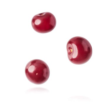 Beyaz arka planda taze taze taze neşe yükseliyor. Gıda sıfır yerçekimi kavramı. Yüksek çözünürlük