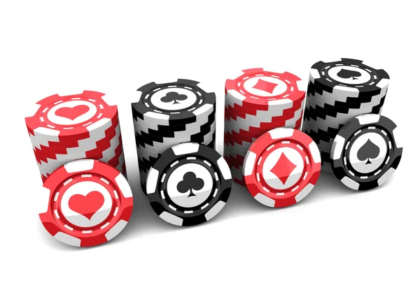 Casino chips — Stock Photo, Image