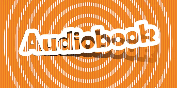 Audioboek — Stockvector