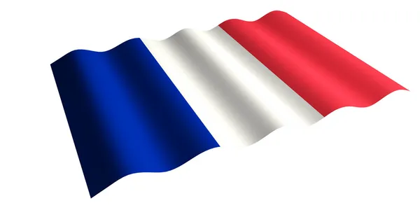 Bandera de France — Foto de Stock