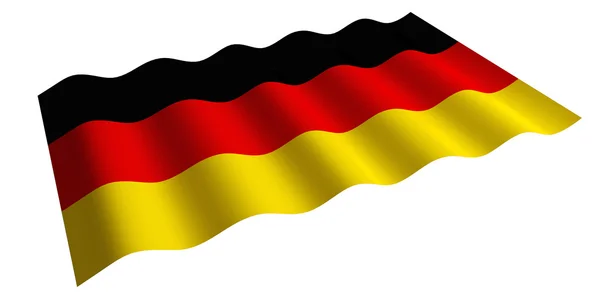 Almanya Bayrağı — Stok fotoğraf