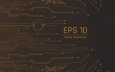 Fütürist soyut arka plan. Sunucu, internet, hız. Fütüristik tünel HUD. Soyut bir veri merkezi için hareketli grafikler .vektör çizer, eps10, kablo çerçevesi, koyu arkaplan