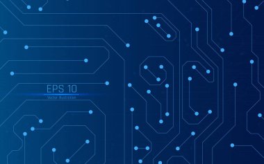 Fütürist soyut arka plan. Sunucu, internet, hız. Fütüristik tünel HUD. Soyut bir veri merkezi için hareketli grafikler .vektör çizer, eps10, kablo çerçevesi, koyu arkaplan