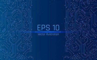 Fütürist soyut arka plan. Sunucu, internet, hız. Fütüristik tünel HUD. Soyut bir veri merkezi için hareketli grafikler .vektör çizer, eps10, kablo çerçevesi, koyu yeşil arkaplan