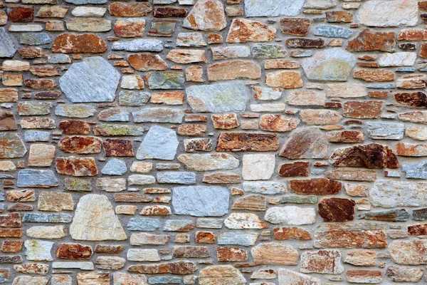 Photo of a plain stone wall — Stock Photo, Image