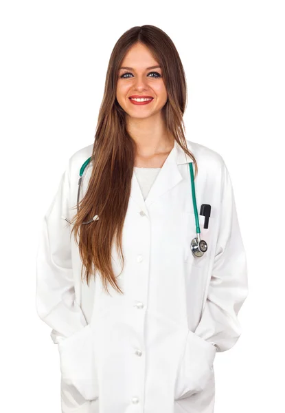 Beautiful young doctor — Stock Photo, Image