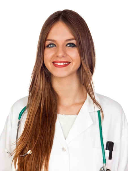 Beautiful young doctor — Stock Photo, Image