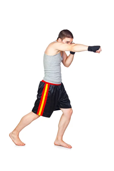 Fiatal Kickboxer — Stock Fotó