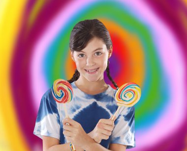lolipop kızla