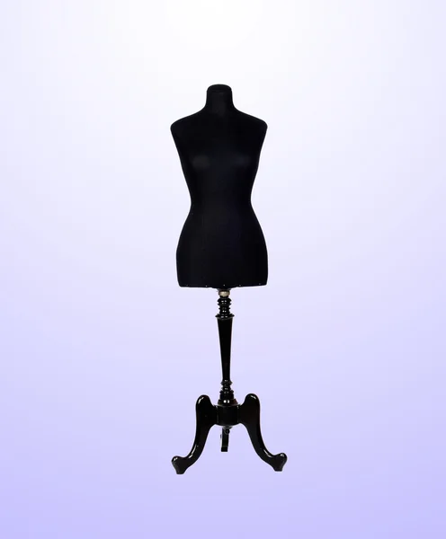 A black mannequin — Stock Photo, Image