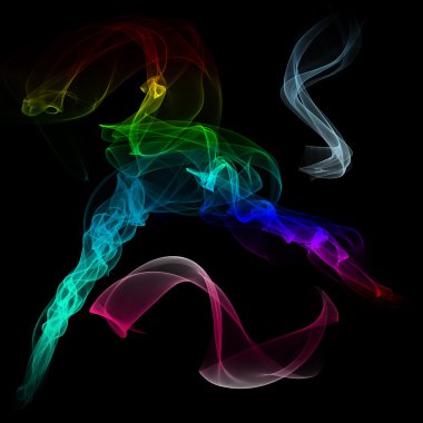 farklı şekiller ile soyut duvar kağıdı