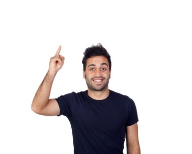 konuşmak siyah sormaktan çekici genç erkek