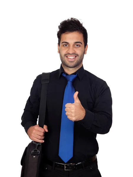 Young businessman saying Ok — Stockfoto