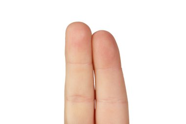 Two fingers together clipart