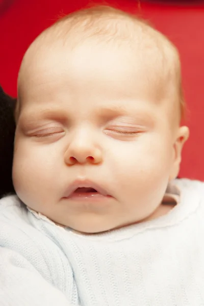 Schattige kleine baby slapen — Stockfoto