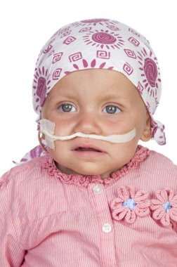 hastalık yenerek bebek