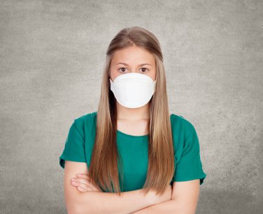 yüz maskesi ile Alerjik teen