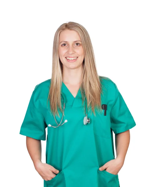 Attraente ragazza medica — Foto Stock