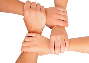 ekip çalışması eller ring