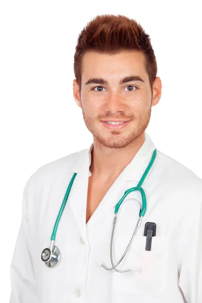 Unga attraktiva läkare — Stockfoto