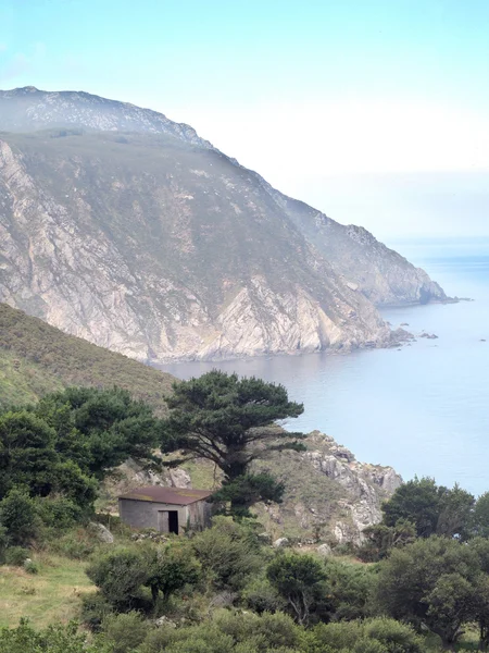 Eine Klippe in Galicien — Stockfoto