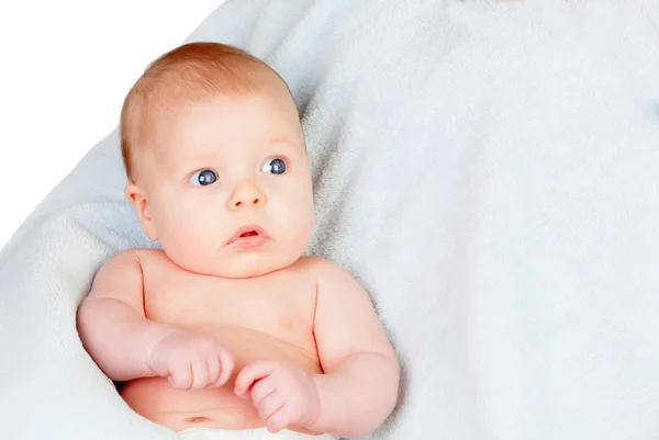 Adorable baby with beautiful eyes — Stock Photo, Image