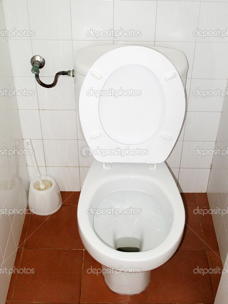 Small and simple toilet