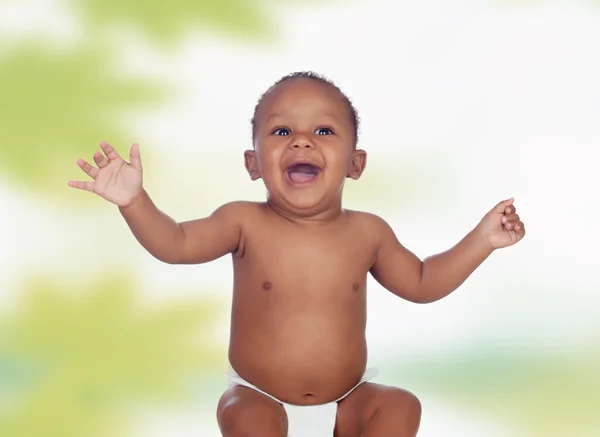 Adorable bebé africano — Foto de Stock