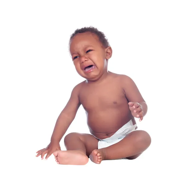美丽的非洲婴儿纸尿裤 — 图库照片