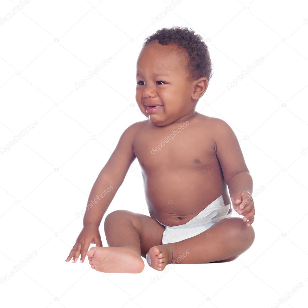 Bellissimi pannolini per bambini africani che piangono — Foto stock di ©  Gelpi #35922495, image size:1023x1023